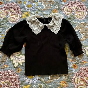 Cute collared sweater